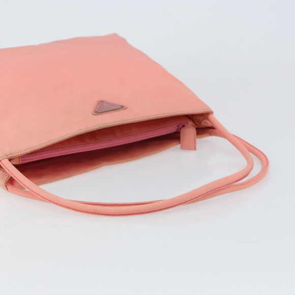 PRADA Shoulder Bag Nylon Pink Auth ti3519
