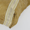 GUCCI GG Canvas Hand Bag Nylon Beige 189669 Auth ti3521-9