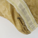 GUCCI GG Canvas Hand Bag Nylon Beige 189669 Auth ti3521-16