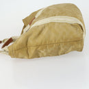 GUCCI GG Canvas Hand Bag Nylon Beige 189669 Auth ti3521-4