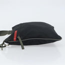 PRADA Sports Shoulder Bag Nylon Black Silver Auth ti3522-4