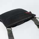 PRADA Sports Shoulder Bag Nylon Black Silver Auth ti3522-6