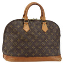 LOUIS VUITTON Monogram Alma Hand Bag M51130 LV Auth ti3527-1