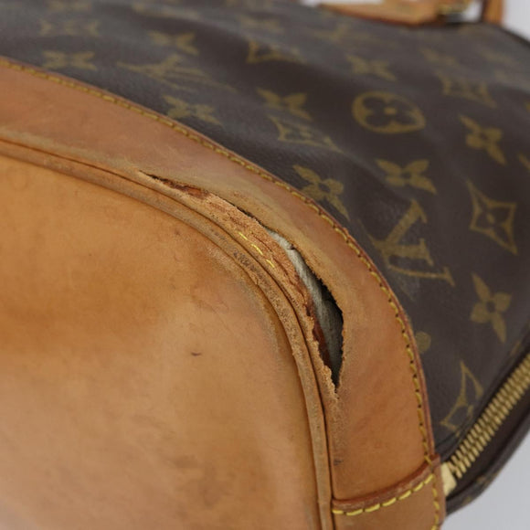LOUIS VUITTON Monogram Alma Hand Bag M51130 LV Auth ti3527