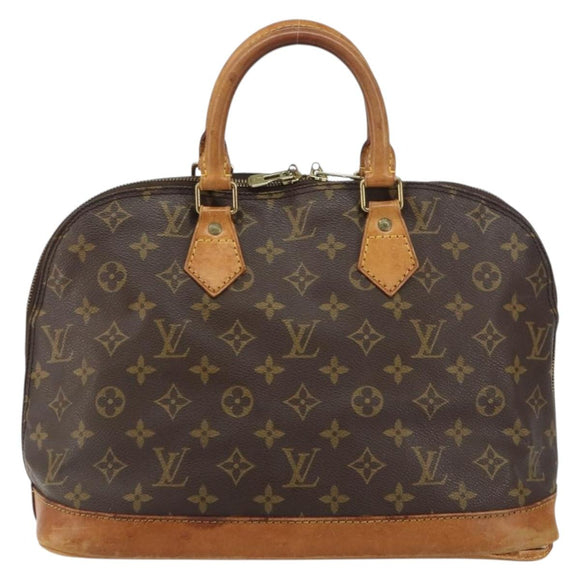 LOUIS VUITTON Monogram Alma Hand Bag M51130 LV Auth ti3527