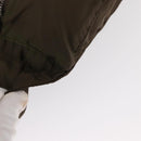 PRADA Waist bag Nylon Khaki Silver Auth ti3529-9