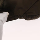 PRADA Waist bag Nylon Khaki Silver Auth ti3529-15