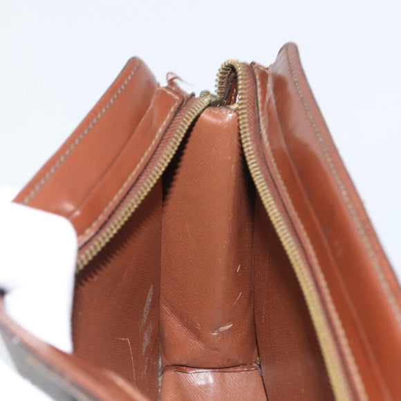 LOUIS VUITTON Monogram Pochette Homme Clutch Bag M51795 LV Auth ti3535