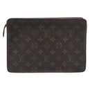 LOUIS VUITTON Monogram Pochette Homme Clutch Bag M51795 LV Auth ti3535-2