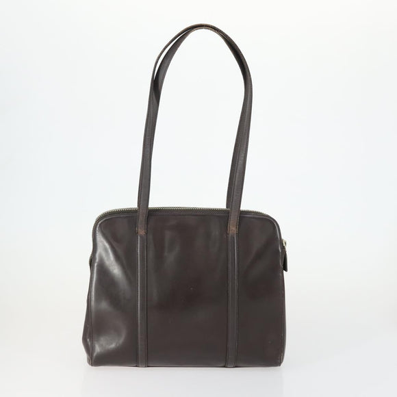 PRADA Bag Nylon Leather Canvas 4 Set Orange Beige Khaki Brown Auth ti3540