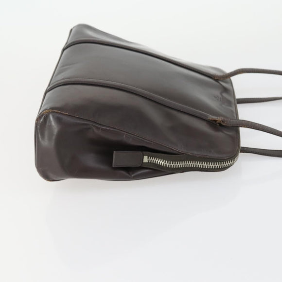 PRADA Bag Nylon Leather Canvas 4 Set Orange Beige Khaki Brown Auth ti3540