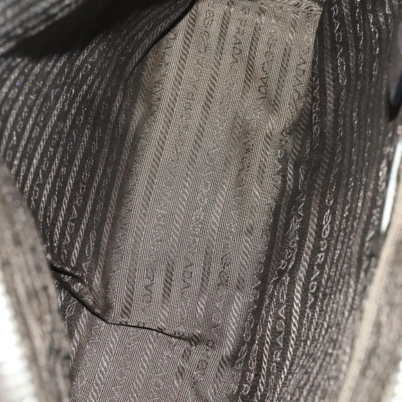 PRADA Bag Nylon Leather Canvas 4 Set Orange Beige Khaki Brown Auth ti3540