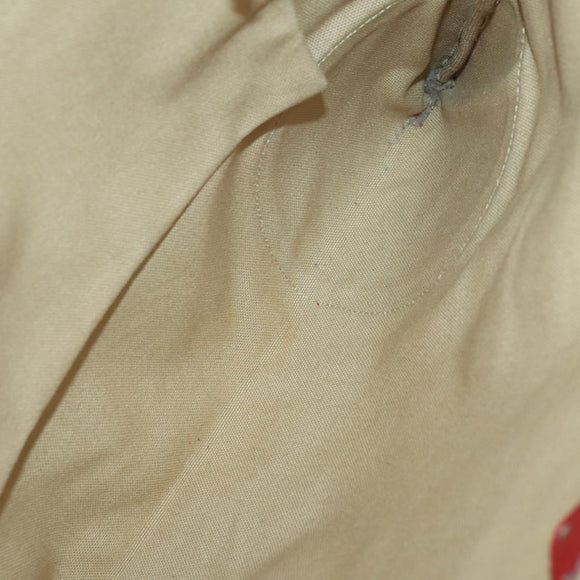 PRADA Bag Nylon Leather Canvas 4 Set Orange Beige Khaki Brown Auth ti3540