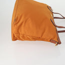 PRADA Bag Nylon Leather Canvas 4 Set Orange Beige Khaki Brown Auth ti3540-4