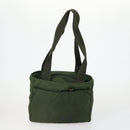 PRADA Bag Nylon Leather Canvas 4 Set Orange Beige Khaki Brown Auth ti3540-9