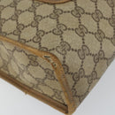 GUCCI GG Supreme Web Sherry Line Tote Bag PVC Beige Red 89 02 997 Auth ti3542-14
