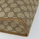 GUCCI GG Supreme Web Sherry Line Tote Bag PVC Beige Red 89 02 997 Auth ti3542-16