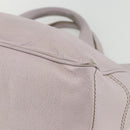 CELINE Boogie Hand Bag Leather Pink Silver Auth ti3544-15