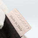 CELINE Boogie Hand Bag Leather Pink Silver Auth ti3544-12