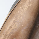 Christian Dior Honeycomb Canvas Chain Shoulder Bag PVC Black Gold Auth ti3549-17