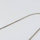 Christian Dior Honeycomb Canvas Chain Shoulder Bag PVC Black Gold Auth ti3549-8