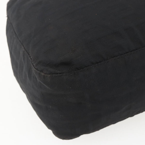 FENDI Zucca Canvas Tote Bag Black Auth ti3550