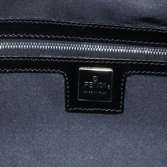 FENDI Zucca Canvas Tote Bag Black Auth ti3550