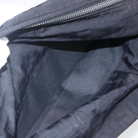 FENDI Zucca Canvas Tote Bag Black Auth ti3550