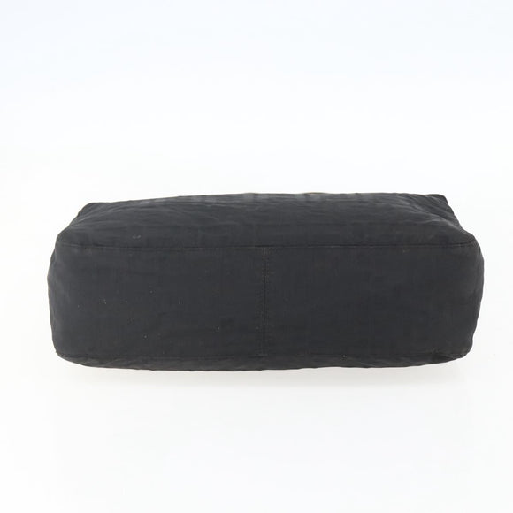 FENDI Zucca Canvas Tote Bag Black Auth ti3550