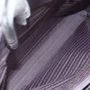 PRADA Hand Bag Patent leather Purple Silver Auth ti3551-22