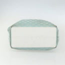 GUCCI GG Canvas Tote Bag Light Blue Gold 002 1098 Auth ti3554-9