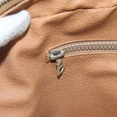 CELINE Macadam Canvas Business Bag PVC Brown Gold Auth ti3555-16