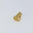 Christian Dior Earring metal Gold Auth ti3557-3