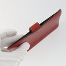 LOUIS VUITTON Christian Dior Accessories Trotter Canvas 4 Set Red Auth ti3560-11