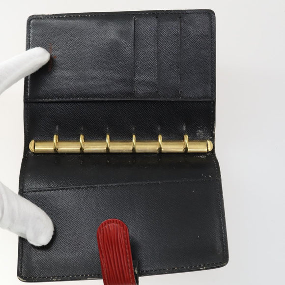 LOUIS VUITTON Christian Dior Accessories Trotter Canvas 4 Set Red Auth ti3560