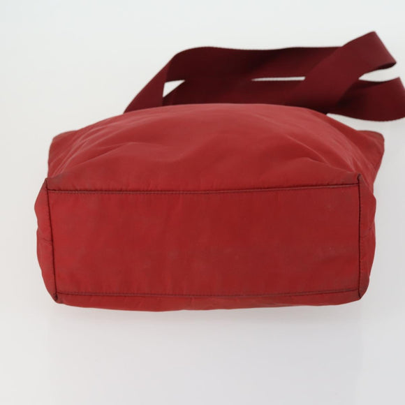 PRADA Hand Bag Nylon 5 Set Pink Cream khaki Auth ti3562