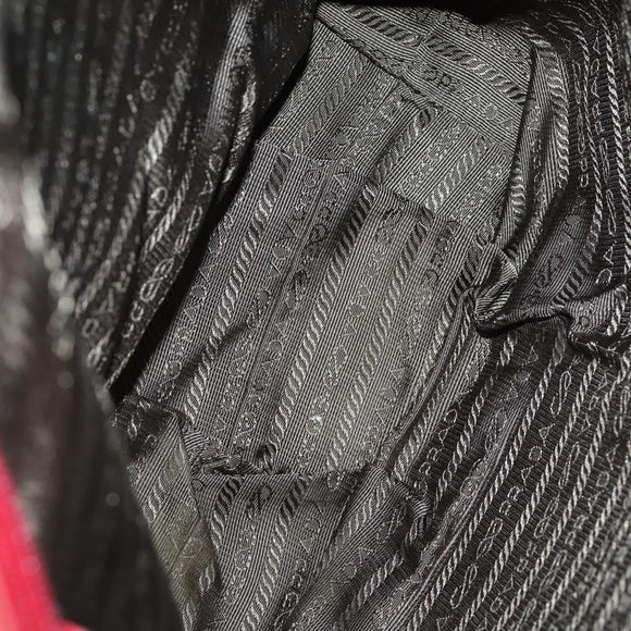 PRADA Hand Bag Nylon 5 Set Pink Cream khaki Auth ti3562