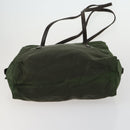 PRADA Hand Bag Nylon 5 Set Pink Cream khaki Auth ti3562-15