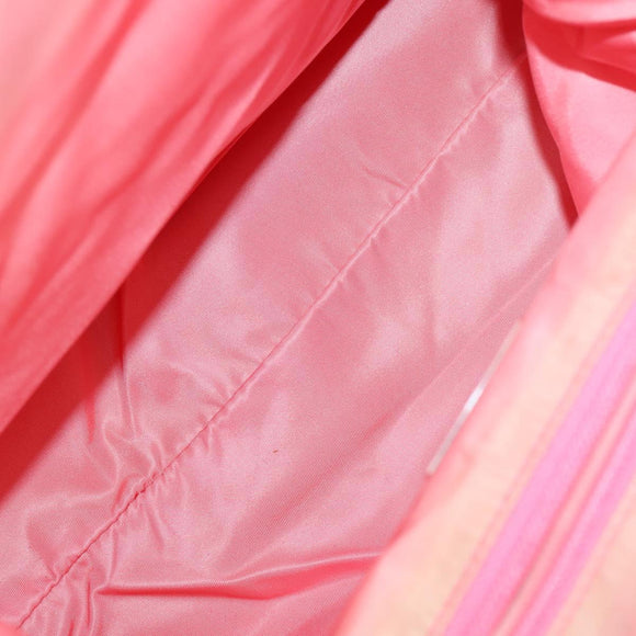 PRADA Hand Bag Nylon 5 Set Pink Cream khaki Auth ti3562