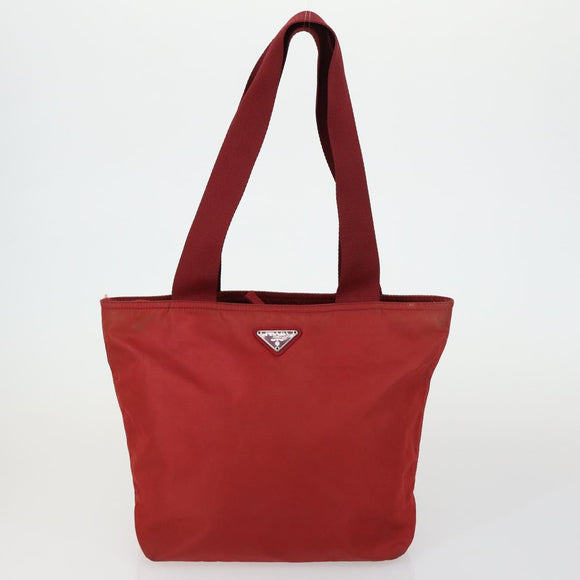 PRADA Hand Bag Nylon 5 Set Pink Cream khaki Auth ti3562