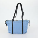 PRADA Hand Bag Nylon 5 Set Blue Brown khaki Auth ti3564-12