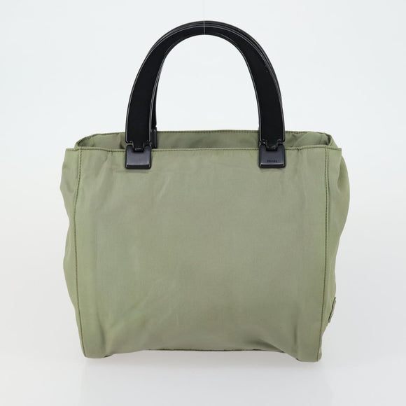 PRADA Hand Bag Nylon 5 Set Blue Brown khaki Auth ti3564