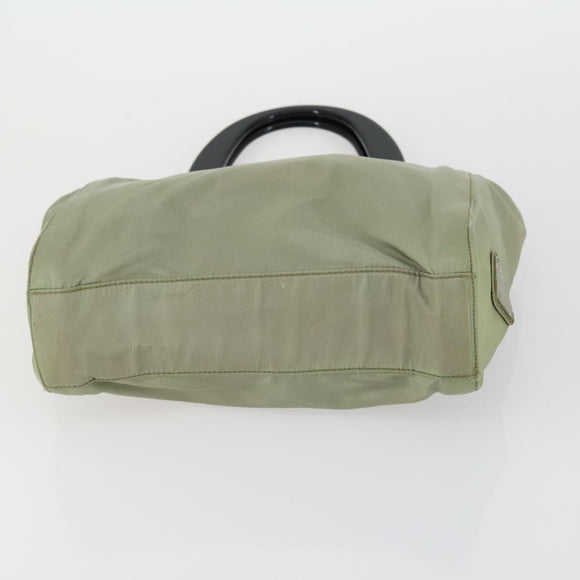 PRADA Hand Bag Nylon 5 Set Blue Brown khaki Auth ti3564