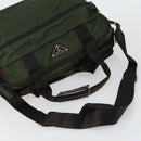 PRADA Hand Bag Nylon 5 Set Blue Brown khaki Auth ti3564-4