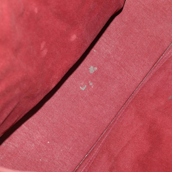 HERMES Fourre Tout Hand Bag Canvas 5 Set Black Red Navy Auth ti3565