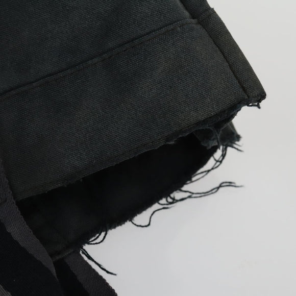 HERMES Fourre Tout Hand Bag Canvas 5 Set Black Navy Gray Red Brown Auth ti3567