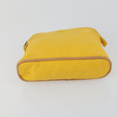 HERMES Bolide Pouch Canvas 5 Set Light Blue Orange Yellow Navy Red Auth ti3568-10