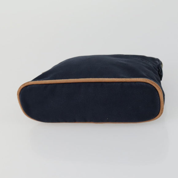 HERMES Bolide Pouch Canvas 5 Set Light Blue Orange Yellow Navy Red Auth ti3568