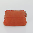 HERMES Bolide Pouch Canvas 5 Set Light Blue Orange Yellow Navy Red Auth ti3568-18