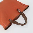 PRADA Hand Bag Nylon Canvas 5 Set Beige Red yellow Auth ti3570-14